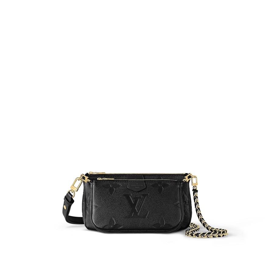 Mujer Louis Vuitton Seleccion De Bolsos En Piel | Bolso Multi Pochette Accessoires Negro