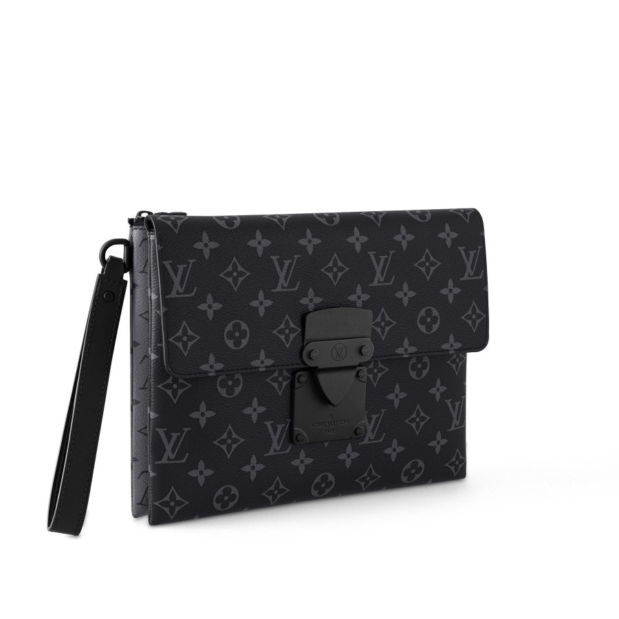 Hombre Louis Vuitton Pochettes | Cartera De Mano S-Lock