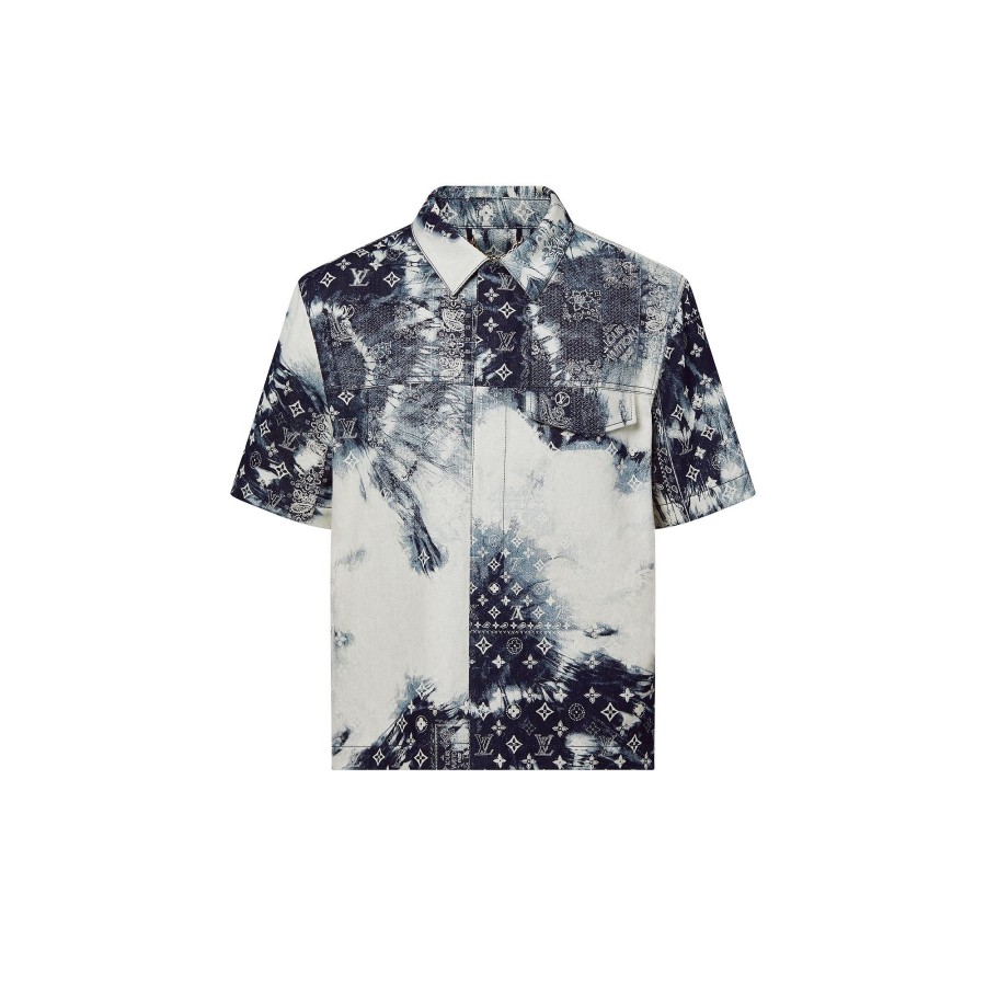 Hombre Louis Vuitton Camisas | Camisa Vaquera Monogram Bandana