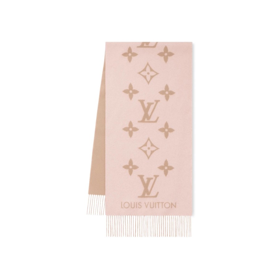 Mujer Louis Vuitton Bufandas | Bufanda Reykjavik Beige Rosa