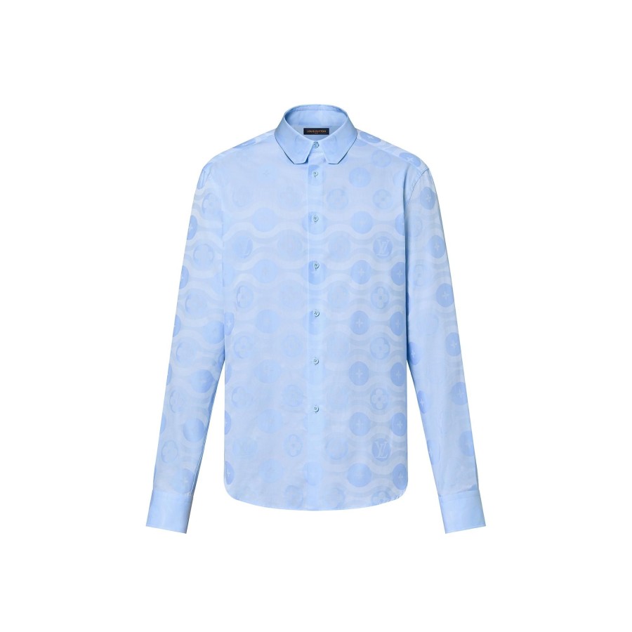 Hombre Louis Vuitton Camisas | Camisa De Manga Larga En Algodon