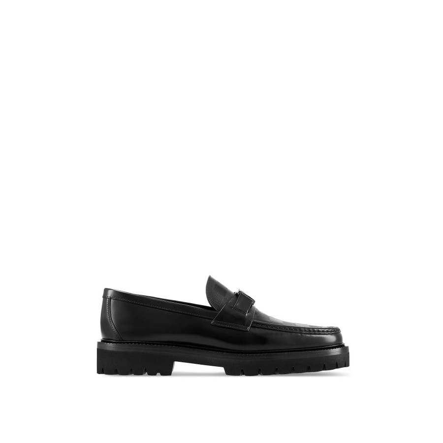 Hombre Louis Vuitton Mocasines | Mocasin Major Negro