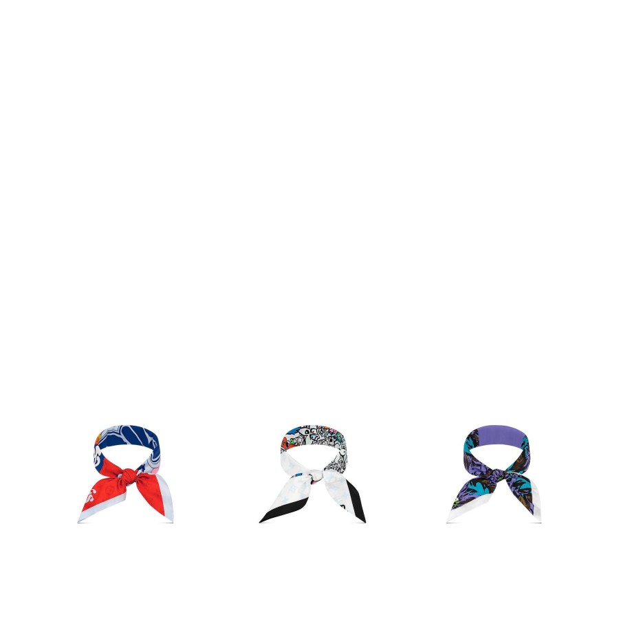 Hombre Louis Vuitton Bufandas | Set De 3 Bandanas Show Ss23