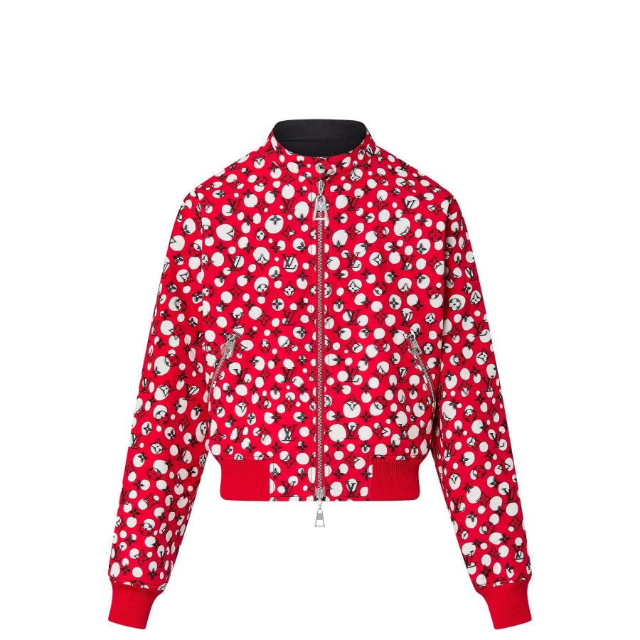 Mujer Louis Vuitton Abrigos Y Chaquetas | Lv X Yk Cazadora Bomber Reversible Infinity Dots