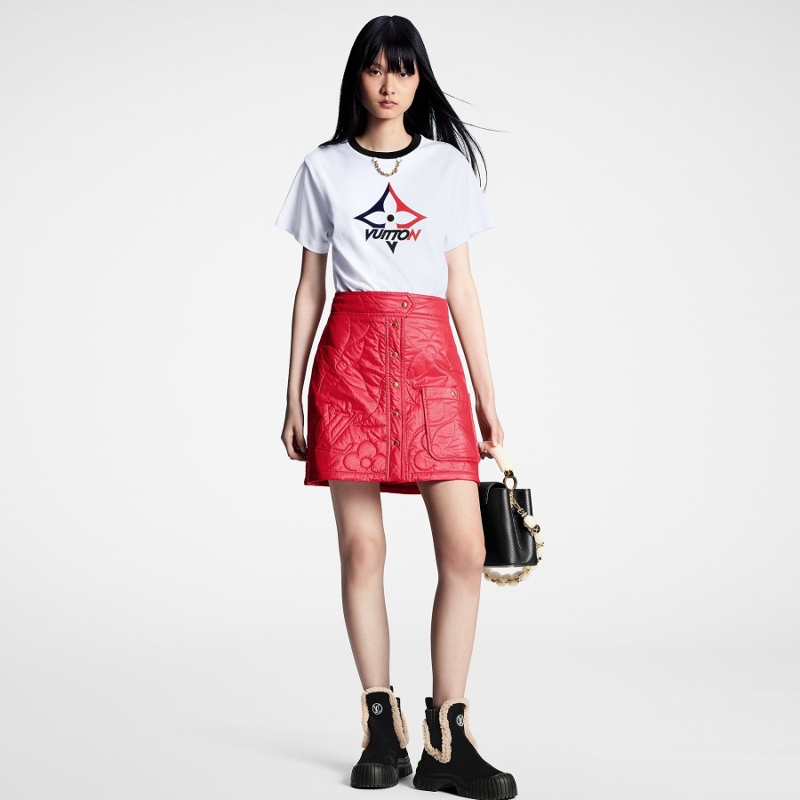 Mujer Louis Vuitton Tops | Camiseta Lv Snowflake