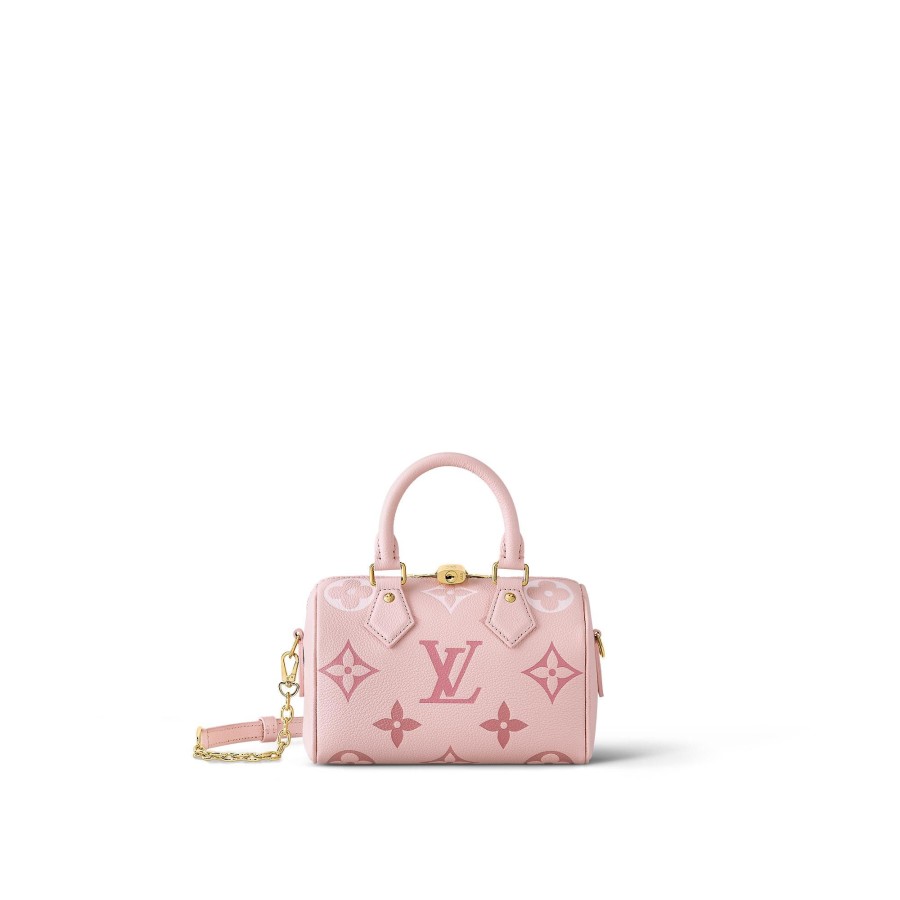 Mujer Louis Vuitton Seleccion De Bolsos En Piel | Bolso Speedy 20 Con Bandolera Rose