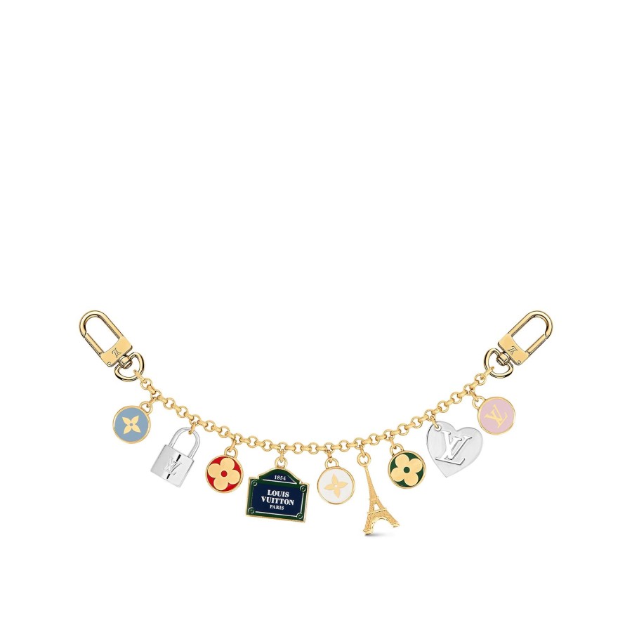 Mujer Louis Vuitton Llaveros Y Charms | Colgante Para Bolso Paname Chain