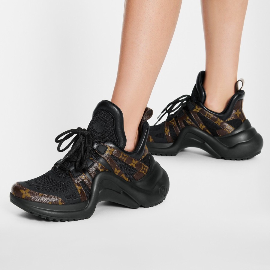 Mujer Louis Vuitton Zapatillas | Zapatilla Deportiva Lv Archlight Negro