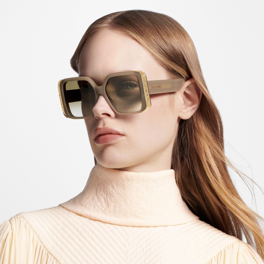 Mujer Louis Vuitton Gafas De Sol | Gafas De Sol Lv Moon Square Caqui