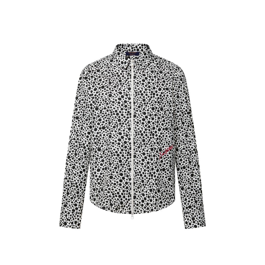 Hombre Louis Vuitton Camisas | Lv X Yk Camisa Con Cremallera Infinity Dots