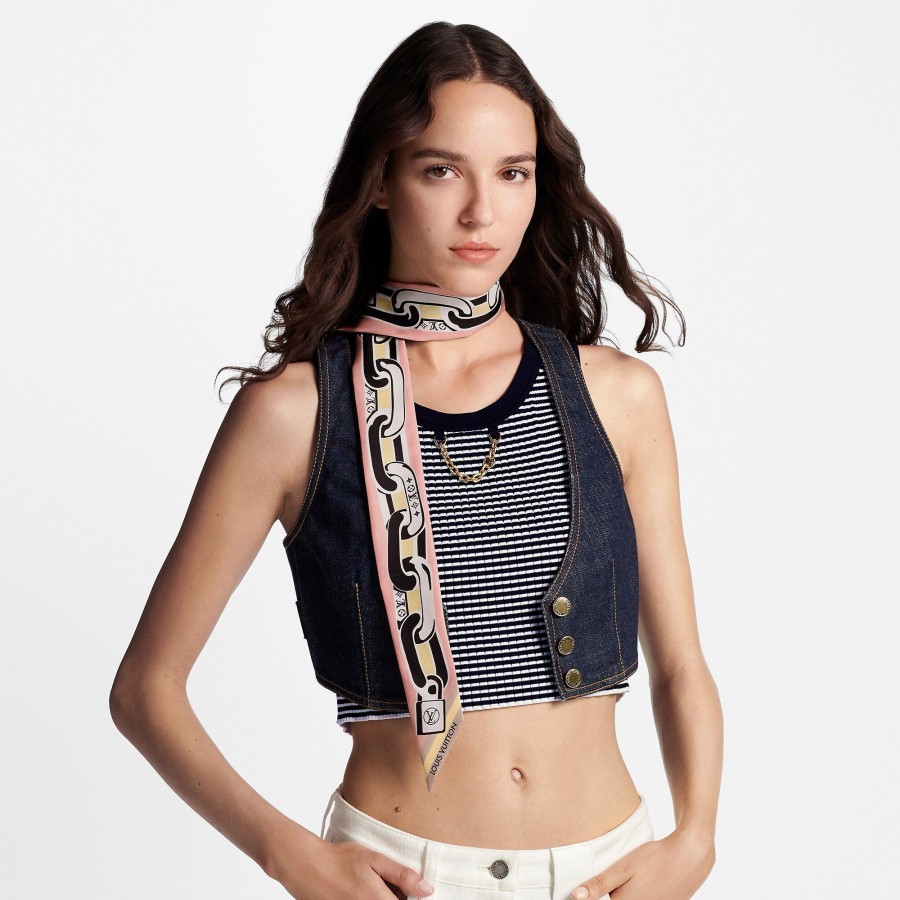 Mujer Louis Vuitton Panuelos De Seda Y Bandanas | Bandana Bejewelled Bb