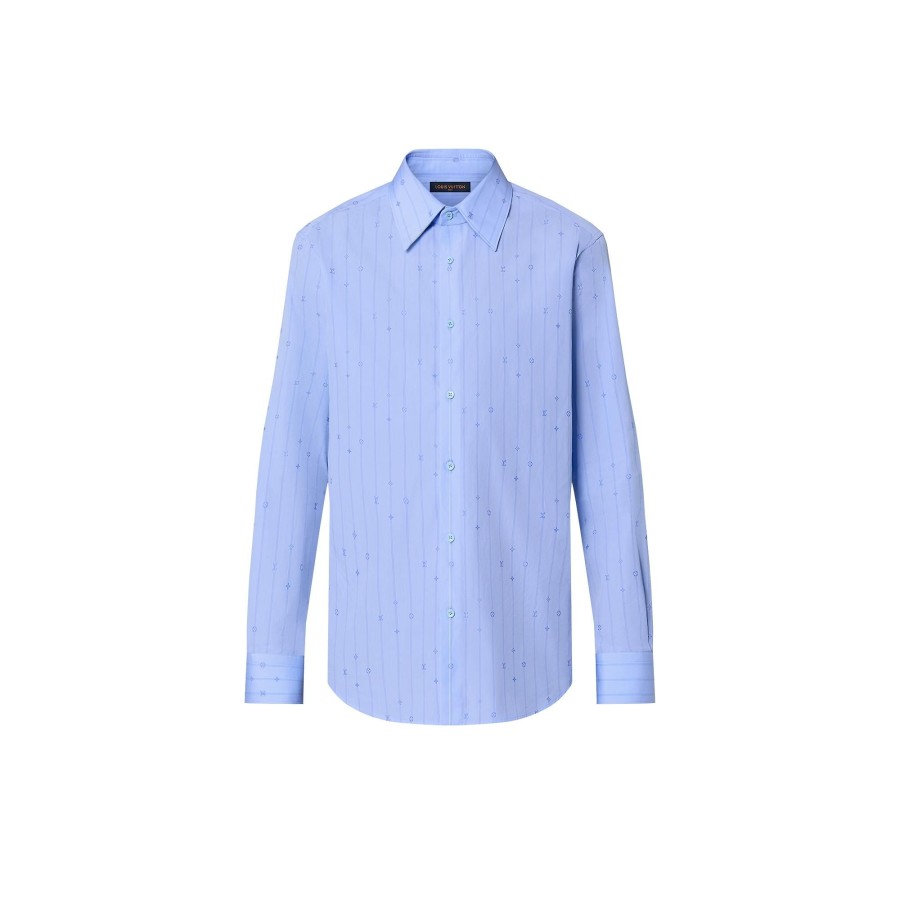 Hombre Louis Vuitton Camisas | Camisa De Manga Larga Y Corte Slim