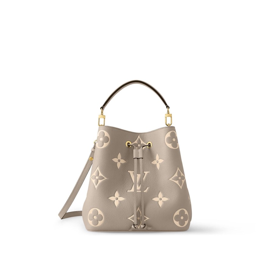 Mujer Louis Vuitton Seleccion De Bolsos En Piel | Bolso Neonoe Mm Tourterelle/Creme