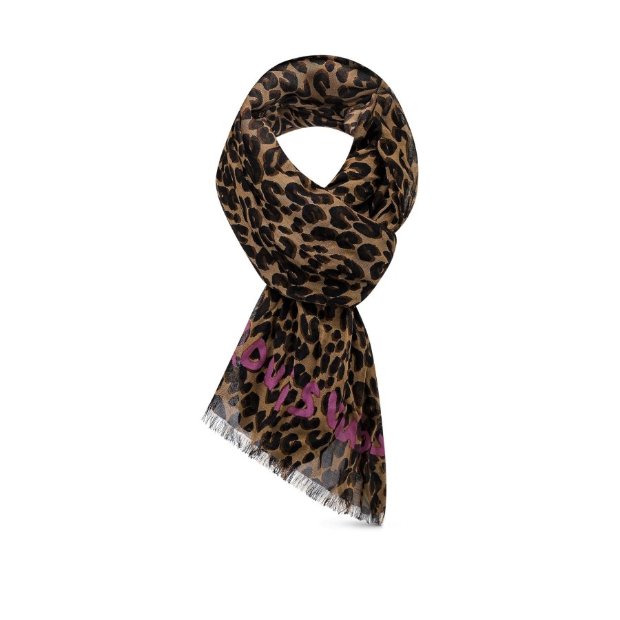 Mujer Louis Vuitton Chales Y Estolas | Estola Leopard