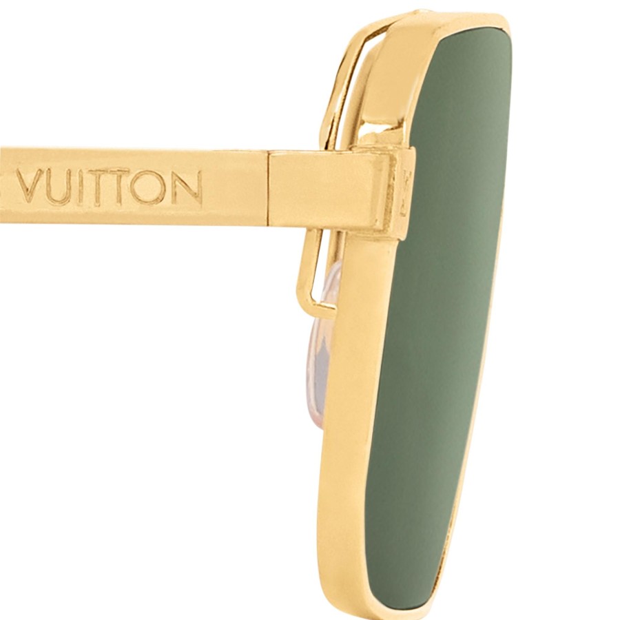 Hombre Louis Vuitton Gafas De Sol | Gafas De Sol Lv Rise Metal Square