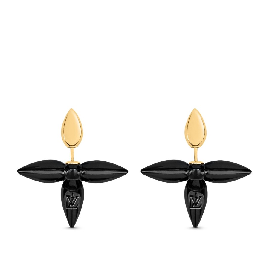 Mujer Louis Vuitton Pendientes | Pendientes Louisette Negro