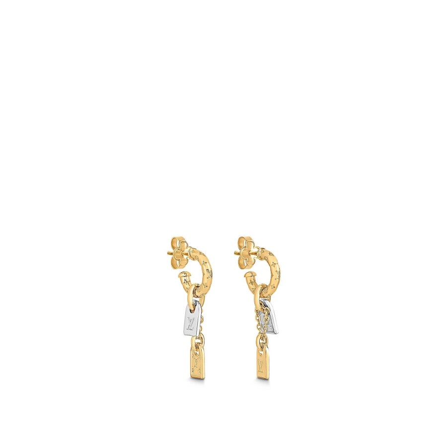 Mujer Louis Vuitton Pendientes | Pendientes Nanogram Tag