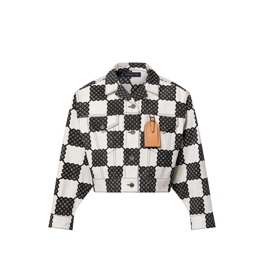 Mujer Louis Vuitton Abrigos Y Chaquetas | Cazadora Trucker Bubble Damier