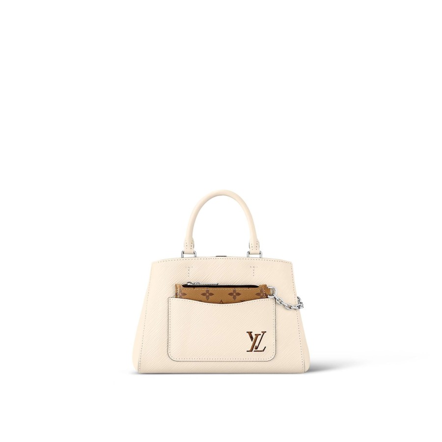 Mujer Louis Vuitton Seleccion De Bolsos En Piel | Bolso Marelle Tote Bb Cuarzo