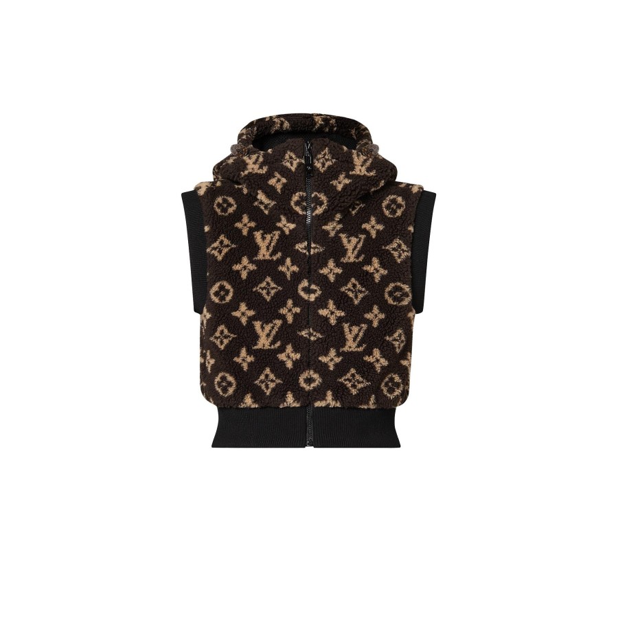 Mujer Louis Vuitton Abrigos Y Chaquetas | Chaleco Teddy Monogram