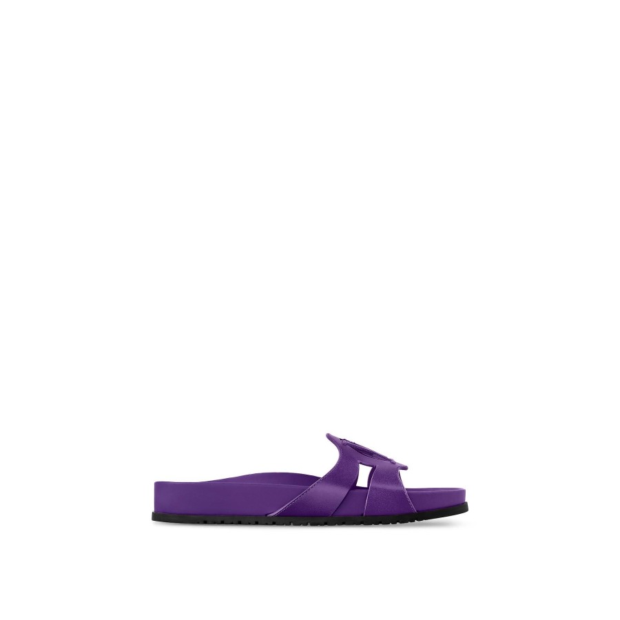 Mujer Louis Vuitton Mules | Mule Lv Isola Comfort Violeta