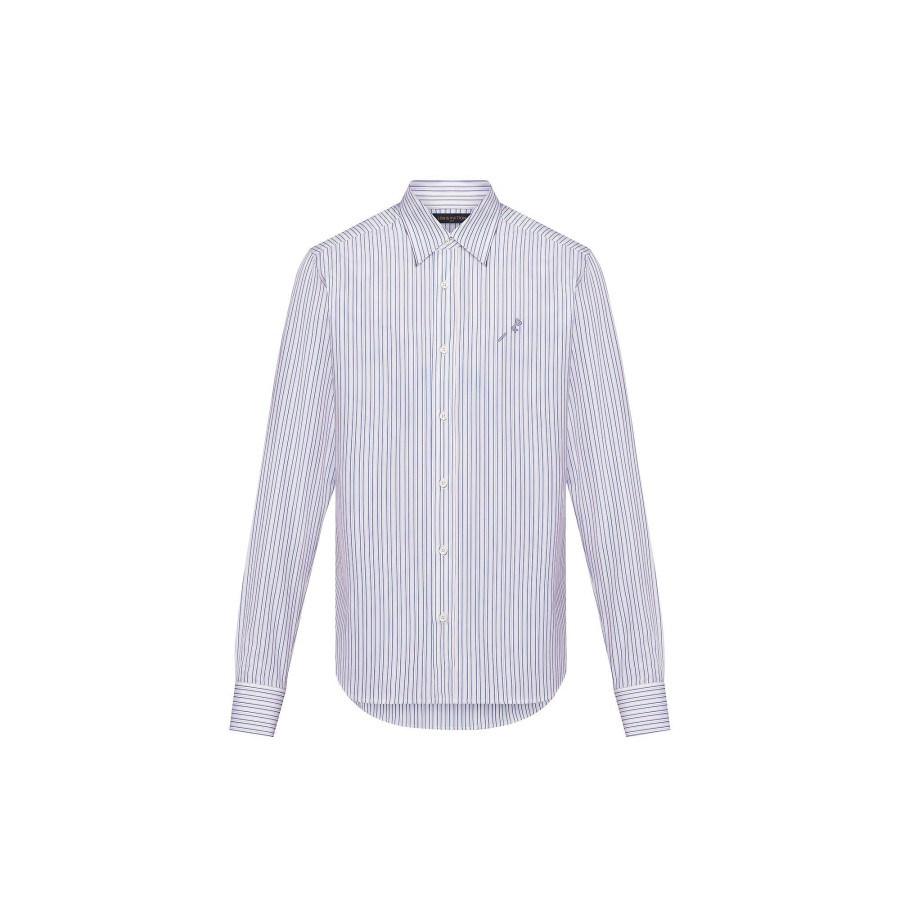 Hombre Louis Vuitton Camisas | Camisa Lvse De Fil Coupe