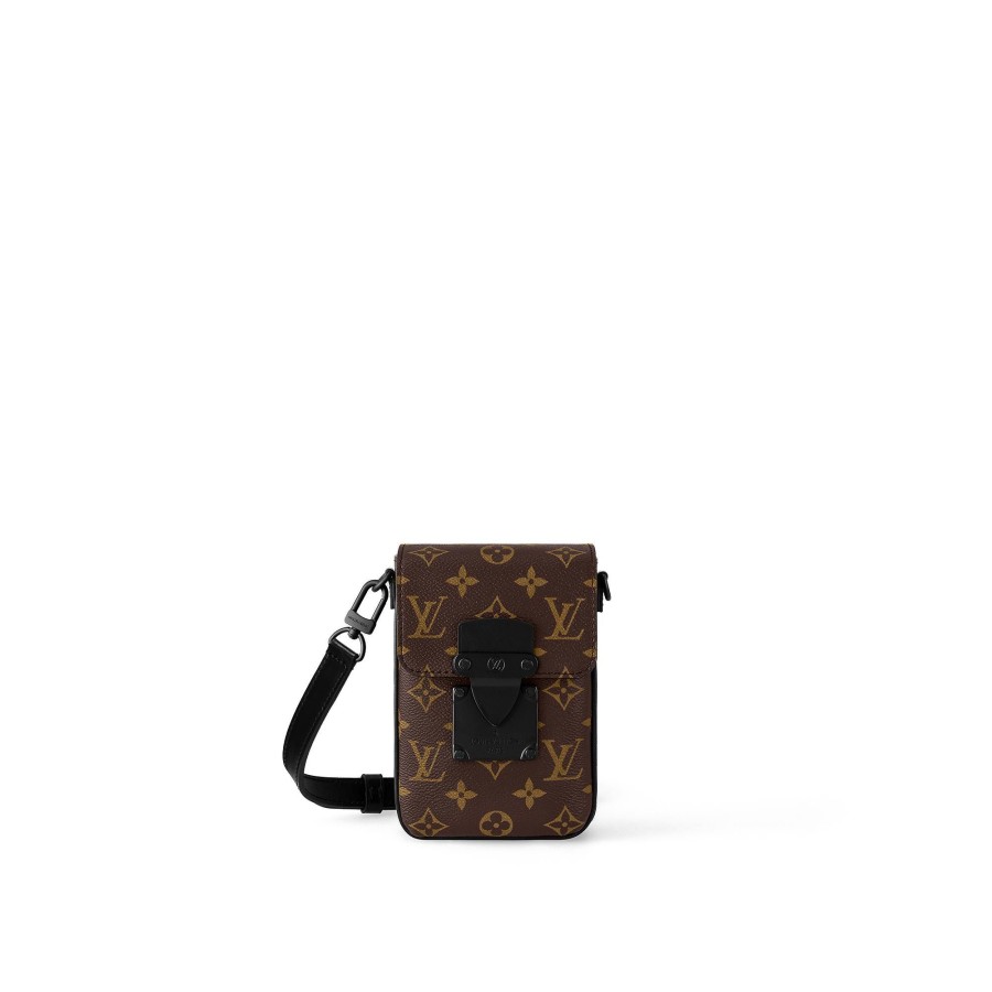 Hombre Louis Vuitton Bolsos Monogram Iconicos | Cartera S-Lock Vertical Con Bandolera