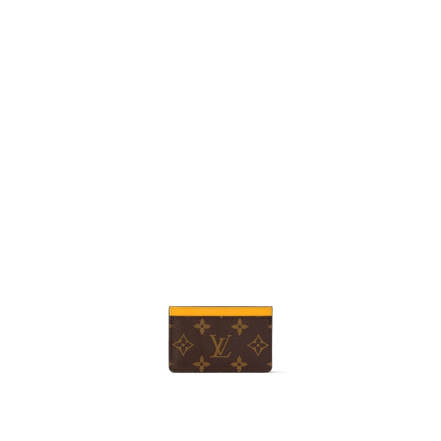 Hombre Louis Vuitton Carteras Pequenas | Tarjetero Simple Pm Amarillo