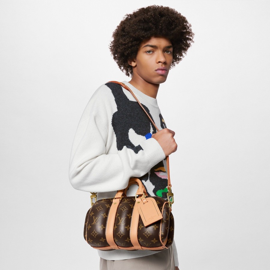 Hombre Louis Vuitton Bolsos Para Cruzar | Bolso Keepall 25 Con Bandolera