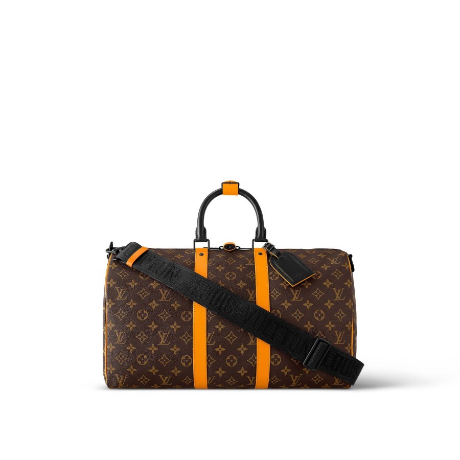 Hombre Louis Vuitton Bolsos Monogram Iconicos | Bolsa De Viaje Keepall 45 Con Bandolera