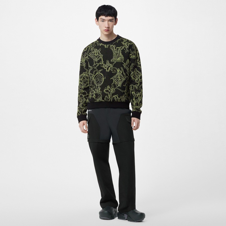 Hombre Louis Vuitton Punto Y Sudaderas | Jersey Monogram De Algodon