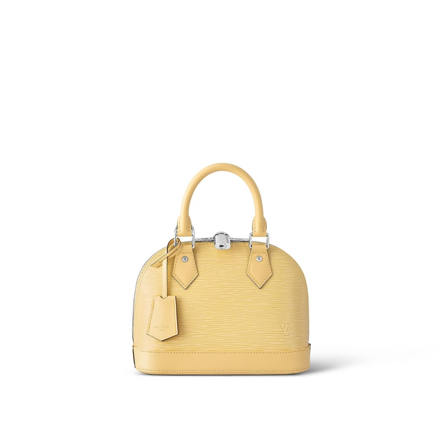 Mujer Louis Vuitton Seleccion De Bolsos En Piel | Bolso Alma Bb Jaune Plume