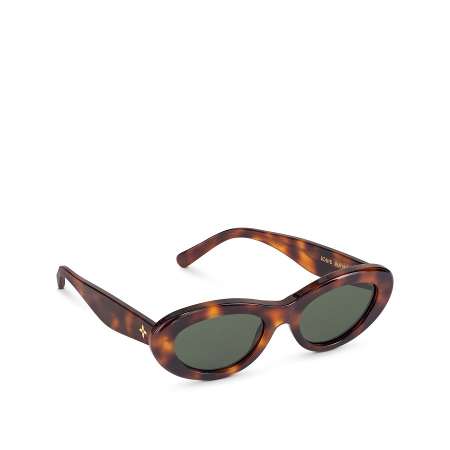 Mujer Louis Vuitton Gafas De Sol | Gafas De Sol Lv Fame Oval Havane