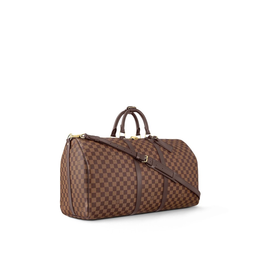 Mujer Louis Vuitton Bolsas De Viaje | Keepall 55 Con Bandolera