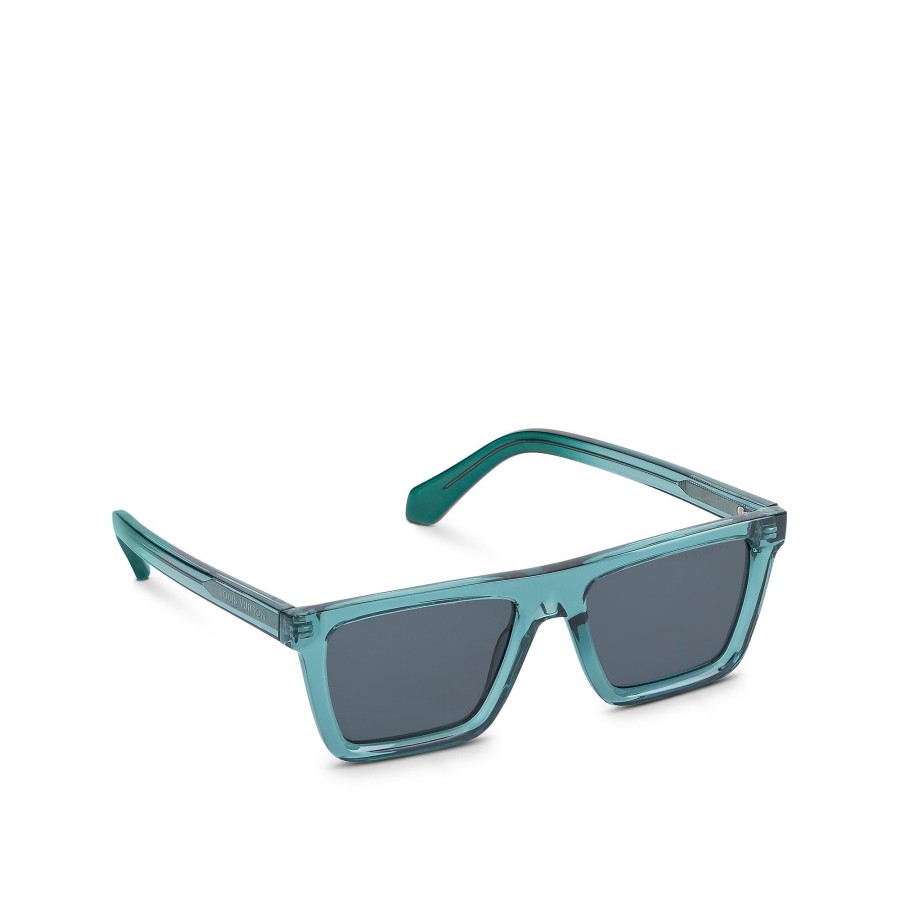 Hombre Louis Vuitton Gafas De Sol | Gafas De Sol Lv Bloom Square Verde