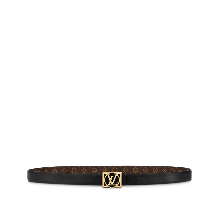 Mujer Louis Vuitton Cinturones | Cinturon Reversible Josephine De 18 Mm