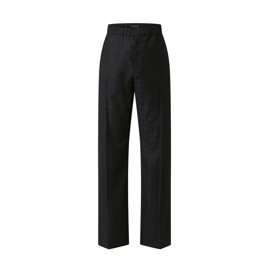 Hombre Louis Vuitton Pantalones | Pantalon Con Cordon