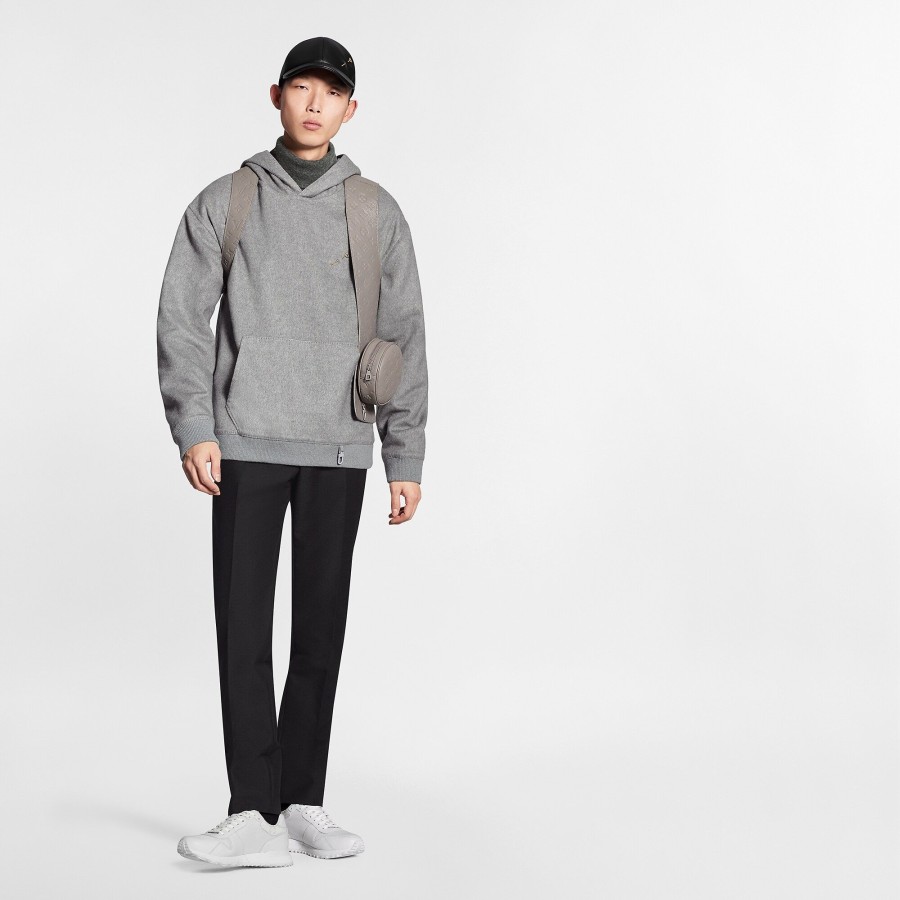 Hombre Louis Vuitton Punto Y Sudaderas | Sudadera De Doble Cara Con Capucha