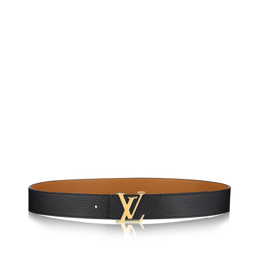 Hombre Louis Vuitton Cinturones | Cinturon Reversible Lv Initiales De 4 Cm