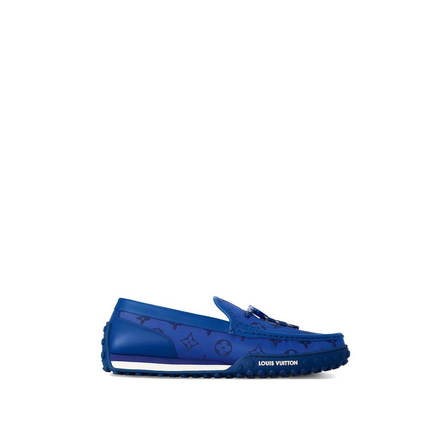 Hombre Louis Vuitton Mocasines | Mocasin Lv Racer Azul