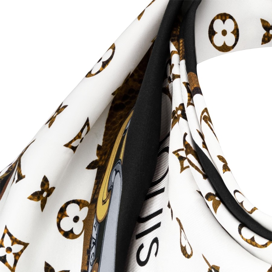 Mujer Louis Vuitton Panuelos De Seda Y Bandanas | Panuelo Monogram Snake It 90