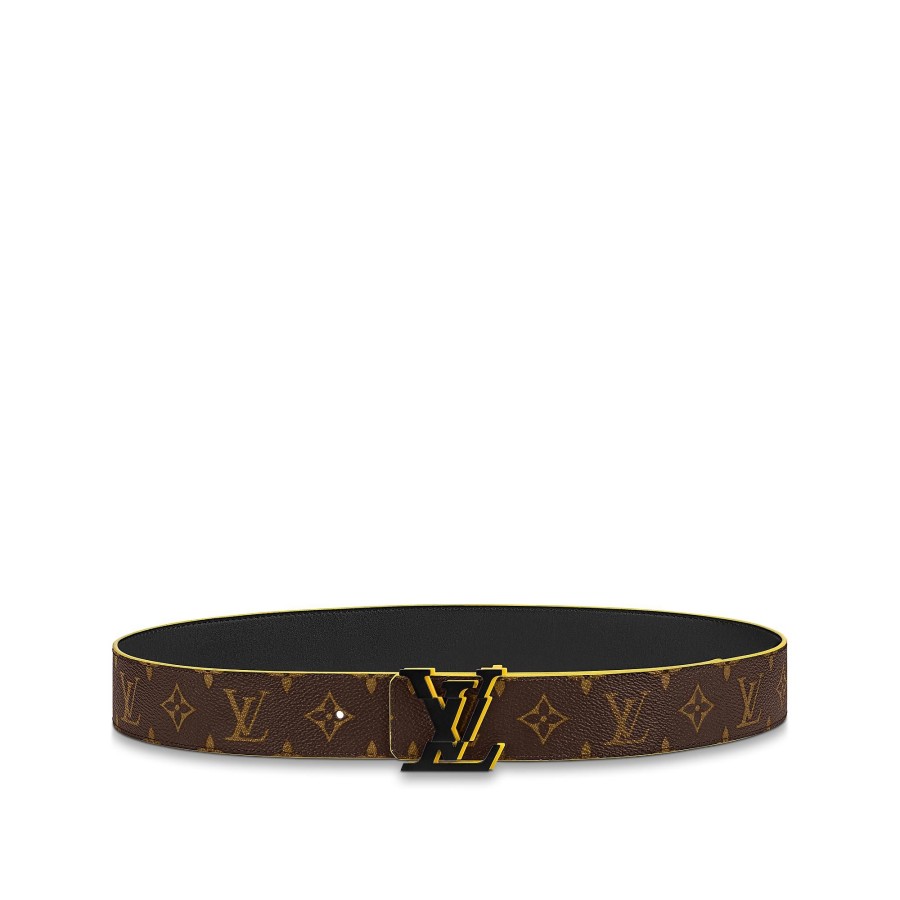 Hombre Louis Vuitton Cinturones | Cinturon Reversible Lv Broken De 4 Cm