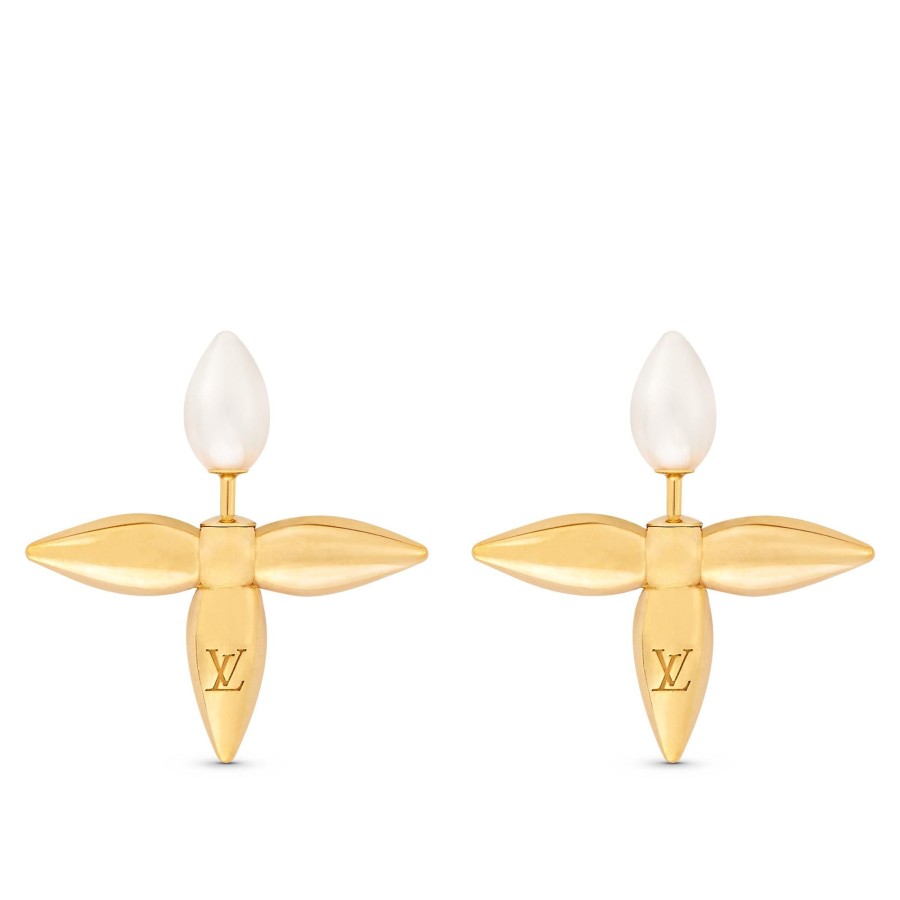 Mujer Louis Vuitton Pendientes | Pendientes Louisette Oro