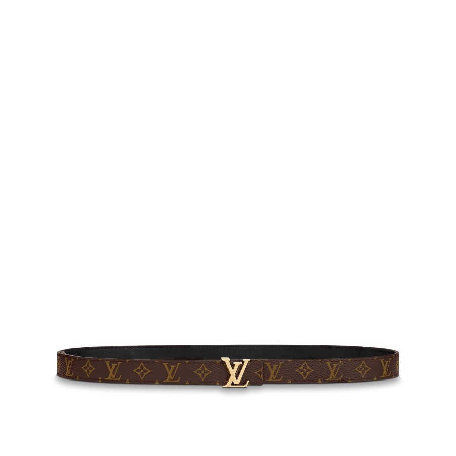 Mujer Louis Vuitton Cinturones | Cinturon Reversible Lv Iconic De 2 Cm