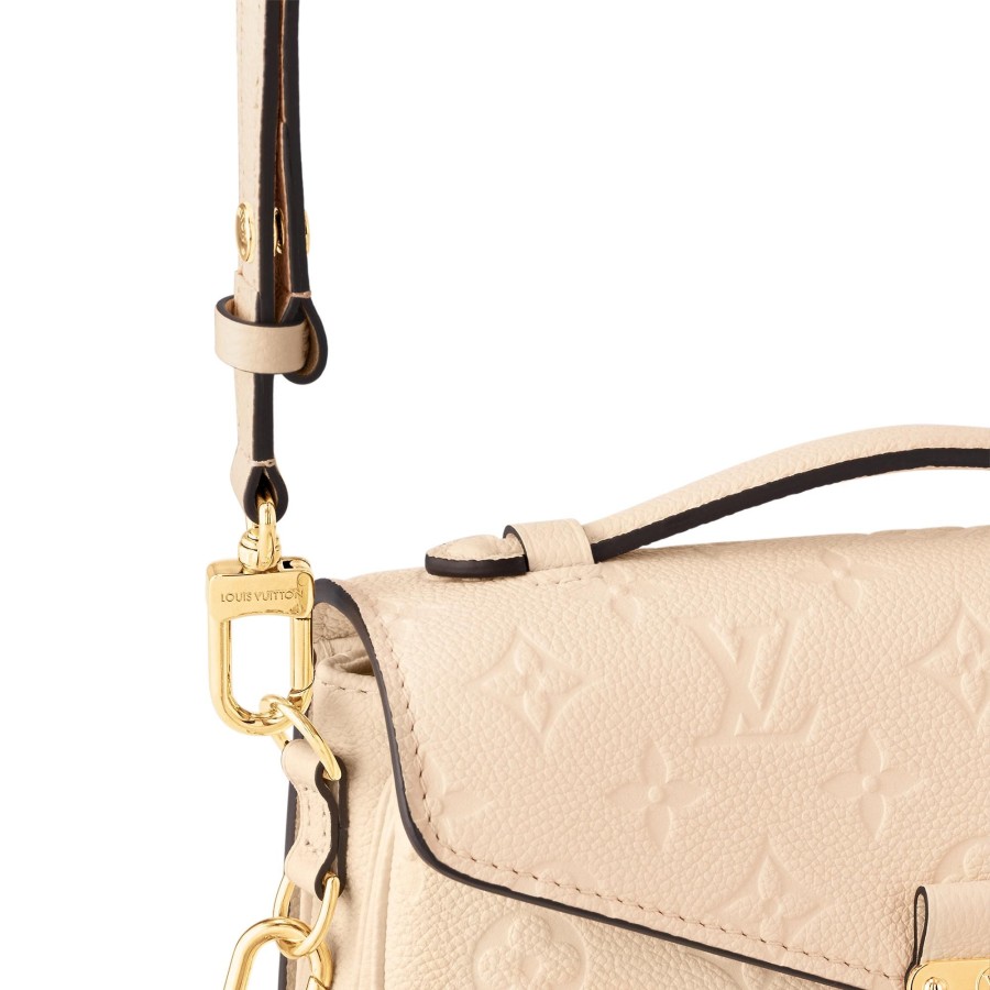 Mujer Louis Vuitton Seleccion De Bolsos En Piel | Bolso Pochette Metis East West Crema