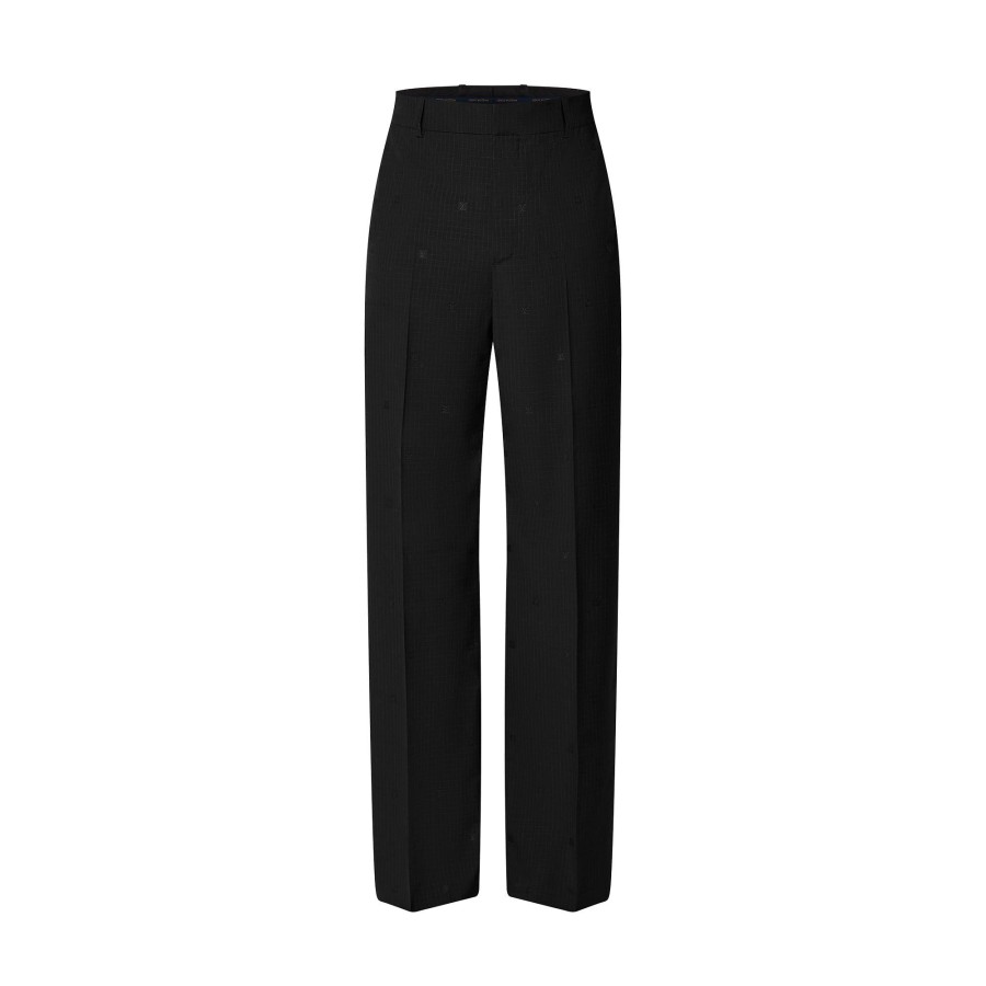 Hombre Louis Vuitton Pantalones | Pantalon De Traje En Tejido Ripstop