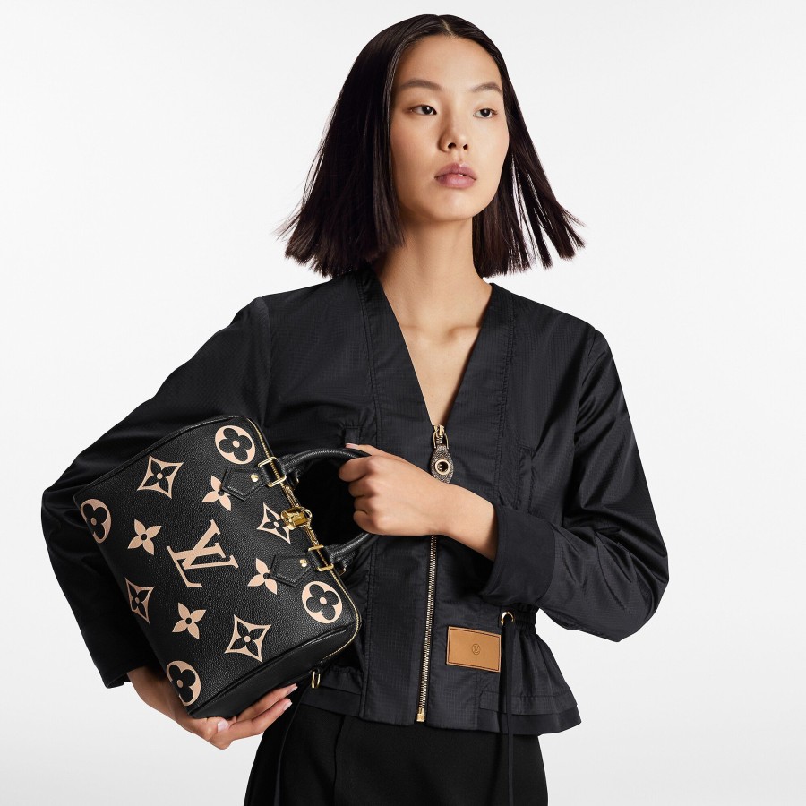 Mujer Louis Vuitton Seleccion De Bolsos En Piel | Bolso Speedy 25 Con Bandolera