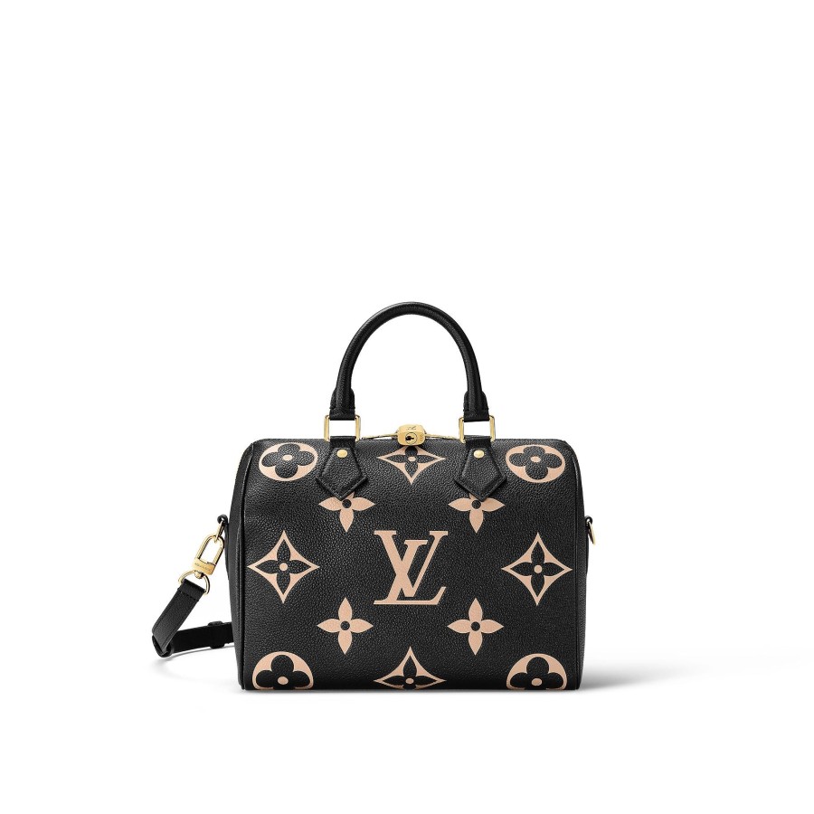 Mujer Louis Vuitton Seleccion De Bolsos En Piel | Bolso Speedy 25 Con Bandolera