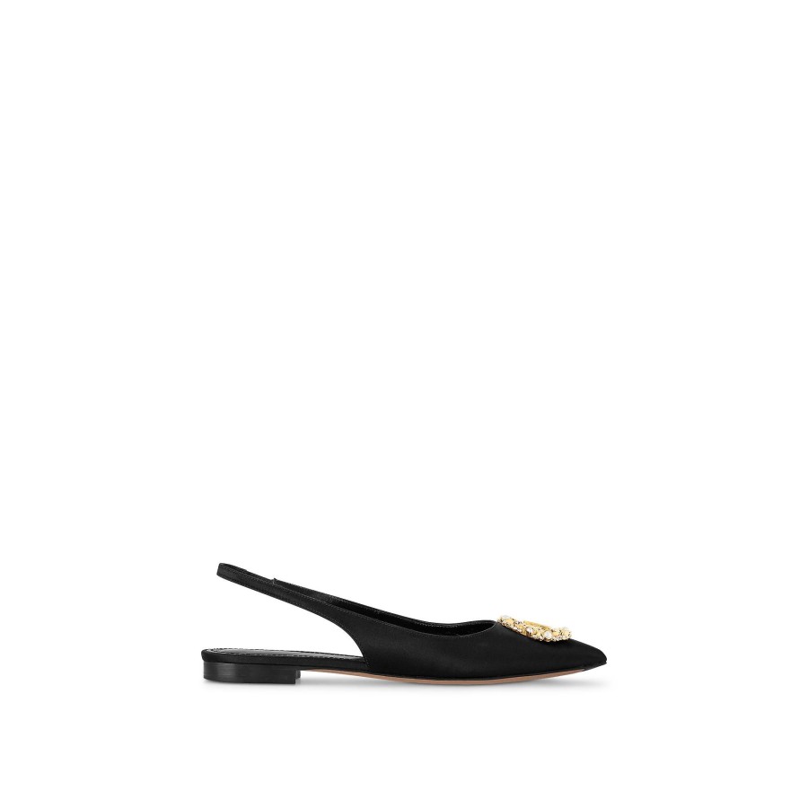 Mujer Louis Vuitton Mules | Bailarina Destalonada Met Negro