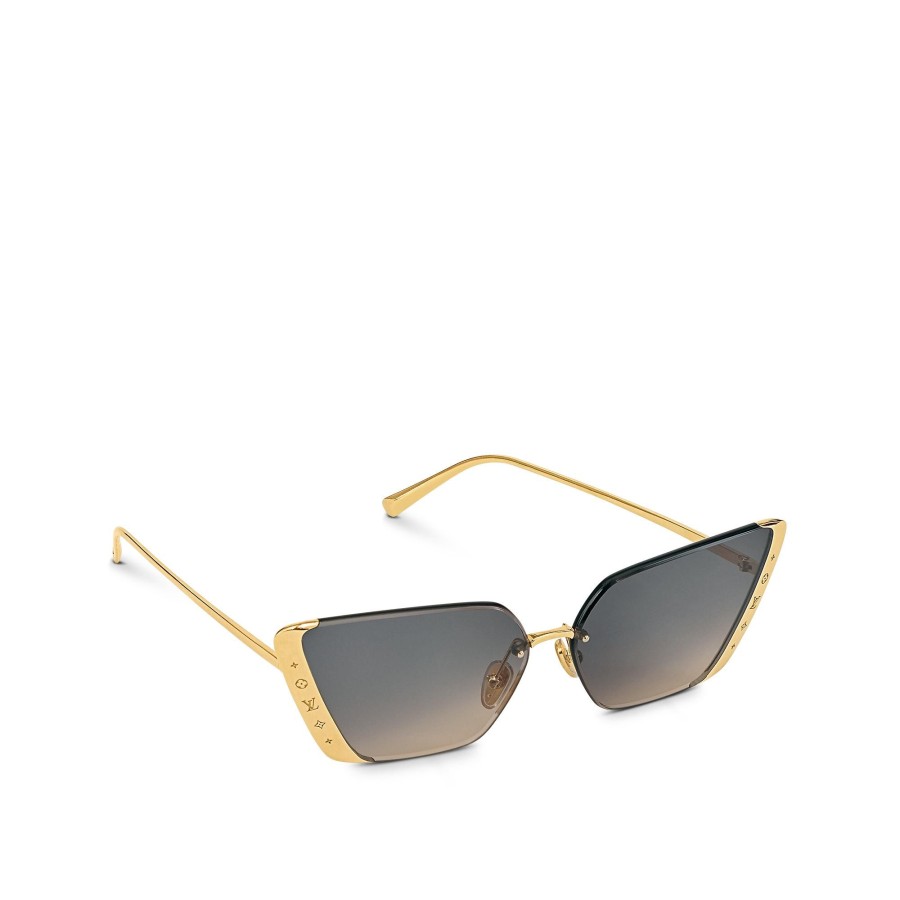 Mujer Louis Vuitton Gafas De Sol | Gafas De Sol Lv Moon Metal Cat Eye